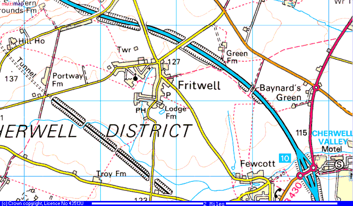 Enlarged view of Fritwell Village
